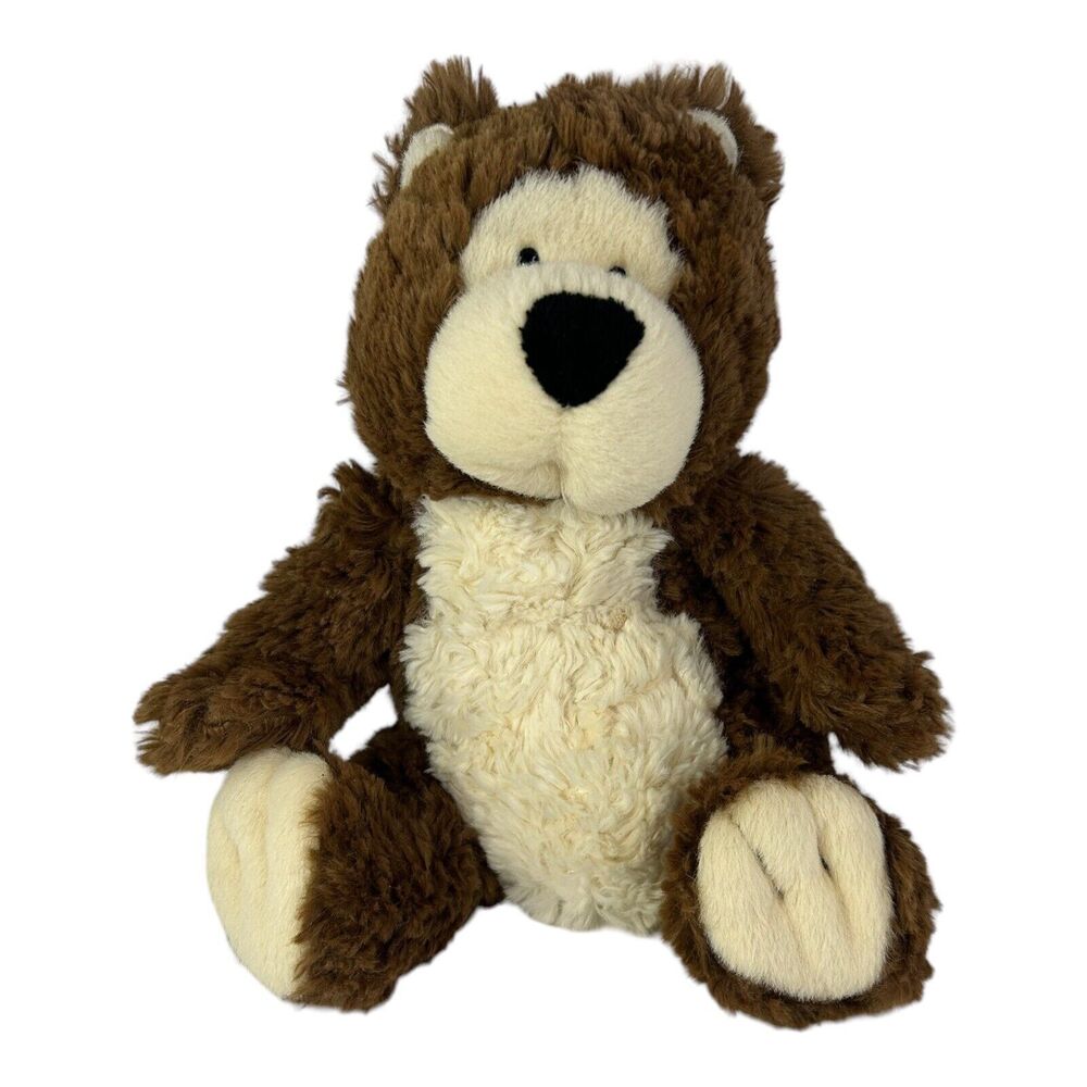 Demdaco Nat Jules Mercy Bear Brown Plush Stuffed Animal Toy 10” 2016
